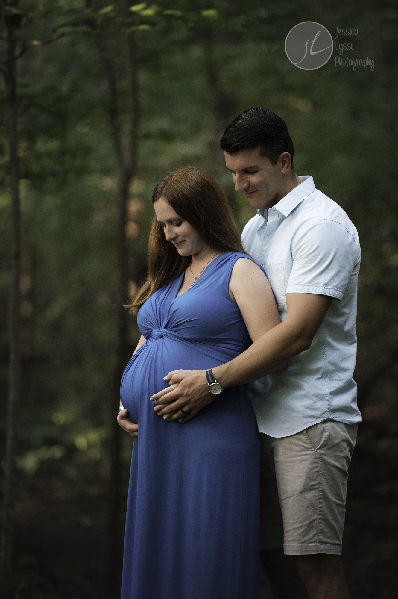 forest maternity session greensboro nc